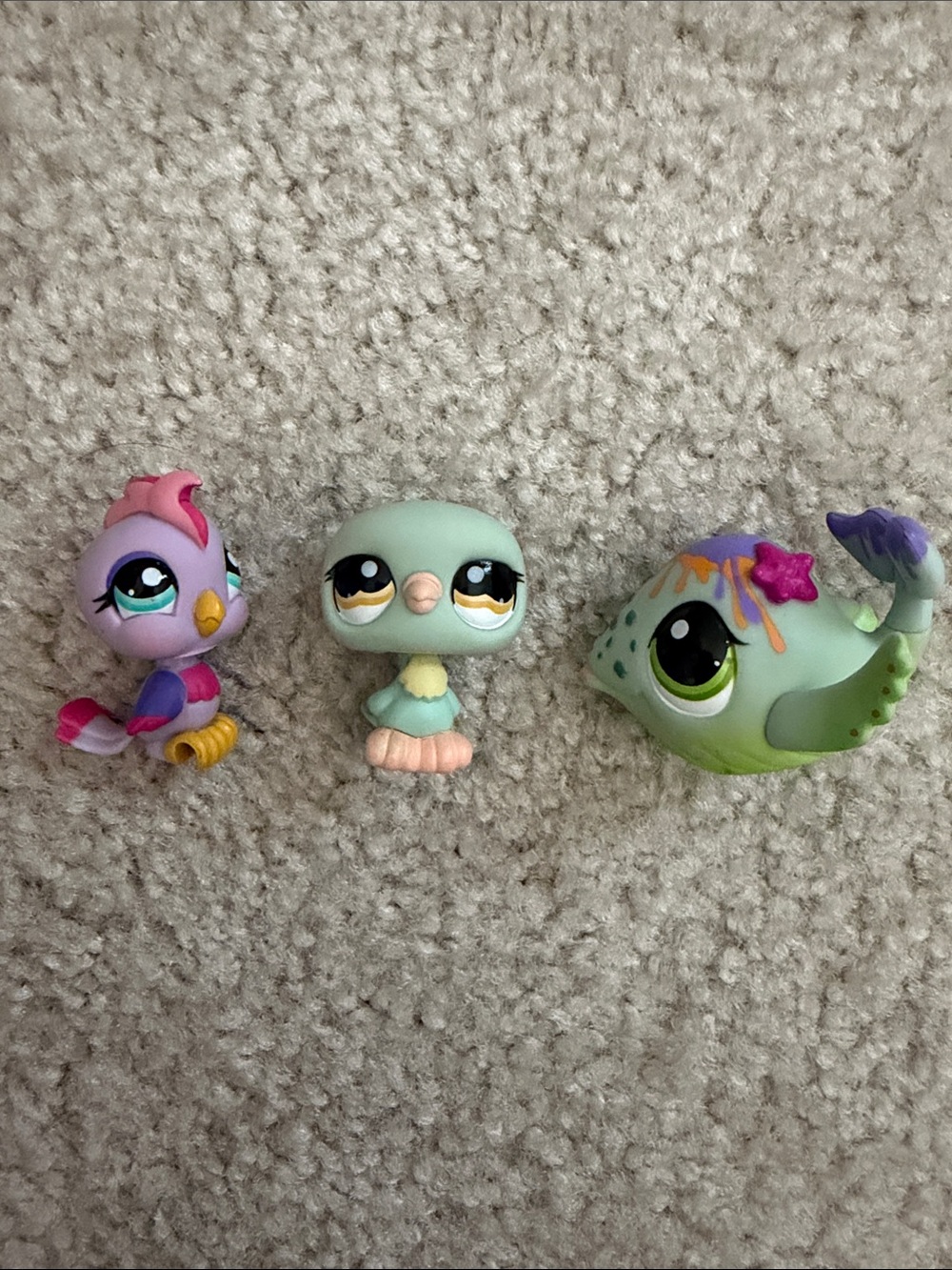 Cute Littlest Pet Shop lot of 3